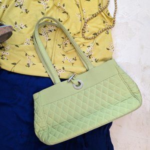 Vera Bradley Lime Green Shoulder Bag